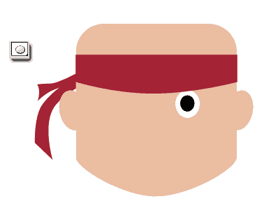 آموزش طراحی کاراکتر دزد دریایی کارتونی در فتوشاپ